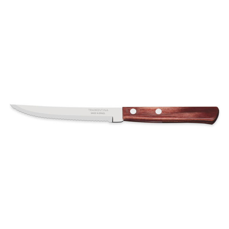 Tramontina Churrasco Biftek-Steak Bıçağı Kızıl Kahve 13 Cm - 1
