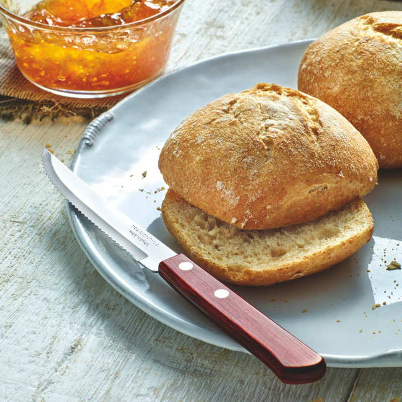 Tramontina Churrasco Biftek-Steak Bıçağı Kızıl Kahve 13 Cm - 2