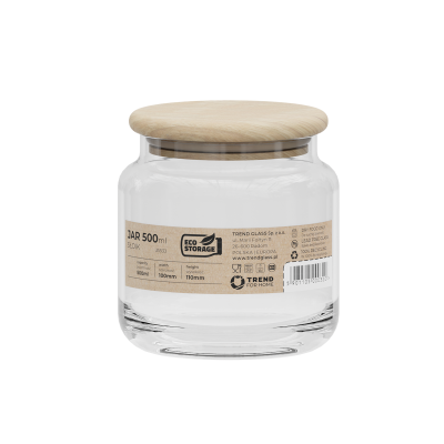 Trendglass Eko Kavanoz 35553 500 Ml - TRENDGLASS