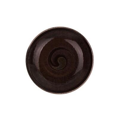 Tulu 19 Cm Klasik Çukur Tabak Kristal Kahve Tulu 1 - TULU