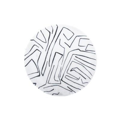 Tulu 19 Cm Klasik Düz Tabak Antik Reactiv Mix - TULU