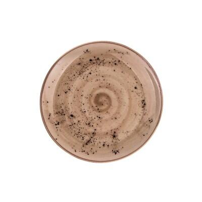 Tulu 19 Cm Klasik Düz Tabak Reactive Capichino 40 - TULU