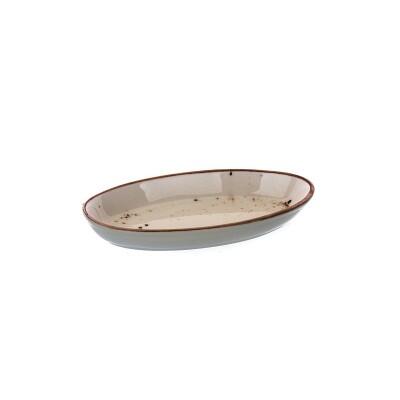 Tulu 19 Cm Oval Fırın Kabı Reactiv Krem 46 - TULU