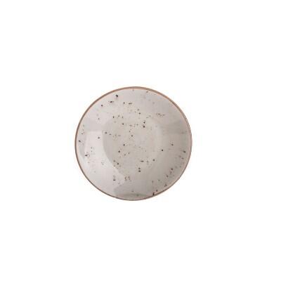 Tulu 22 Cm Deniz Form Çukur Tabak R46 Krem 6 Adet - TULU PORSELEN