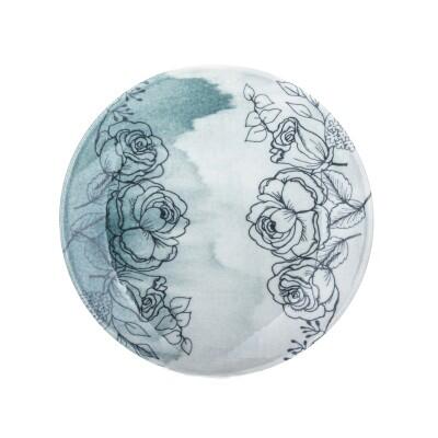 Tulu 24 Cm Klasik Düz Tabak Dijital Baskı 00308 - TULU