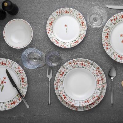 Tulu Deniz 24 Parça Yemek Takım - TULU