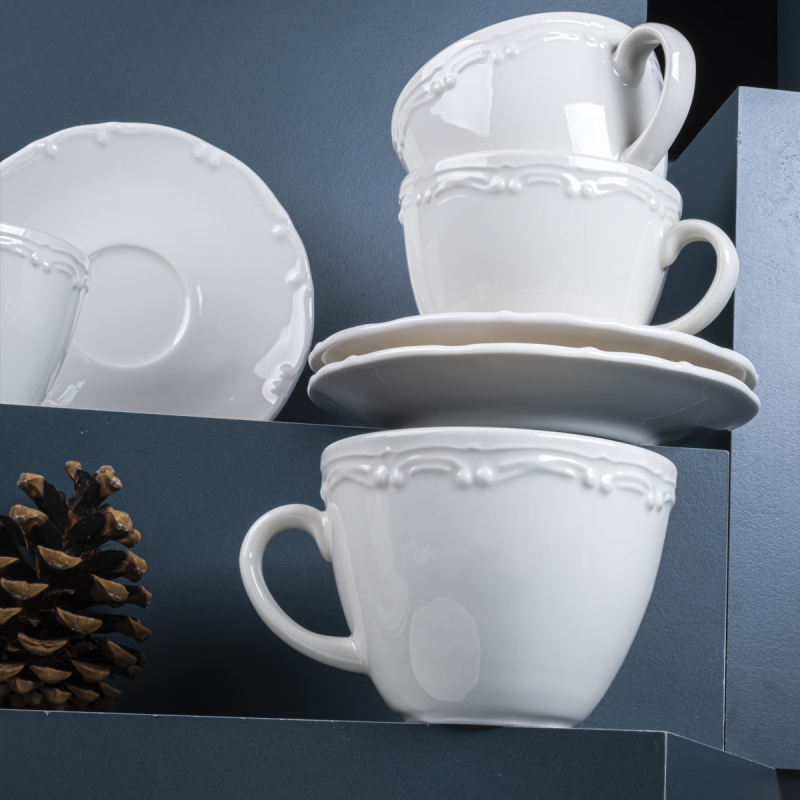 Tulu Luna 6 Kişilik Çay Fincan Takımı 210 ml - 3