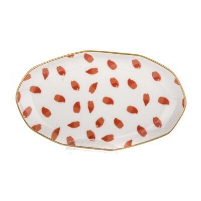 Tulu Ramona Organik Form Kayık Tabak 25 Cm - TULU PORSELEN