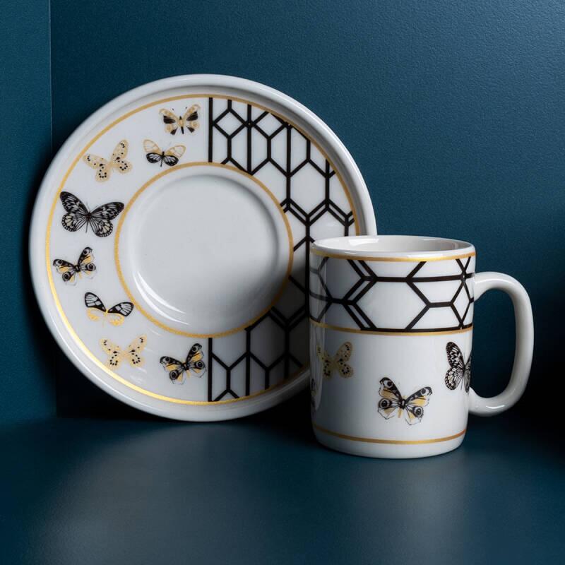 Tulu Semazen 6 Kişilik Kahve Fincan Takımı 100 ml - 4