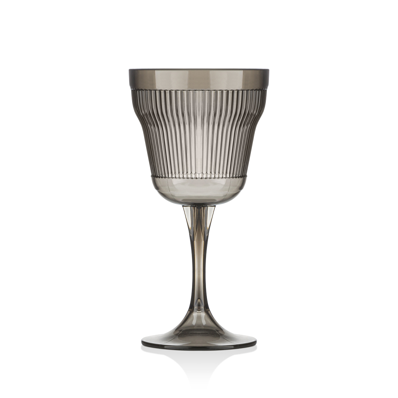 Ultraform Barok Ayaklı Bardak Füme - 2