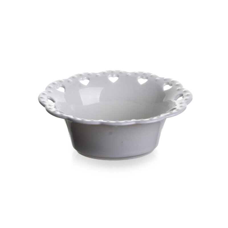 Ultraform Porselen Delikli Oval Kase 10 Cm - 1