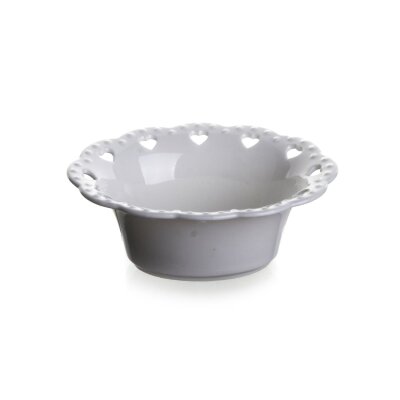 Ultraform Porselen Delikli Oval Kase 10 Cm - ULTRAFORM