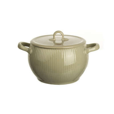 Ultraform Strisce Orta Boy Derin Fırın Tenceresi Sarı - ULTRAFORM