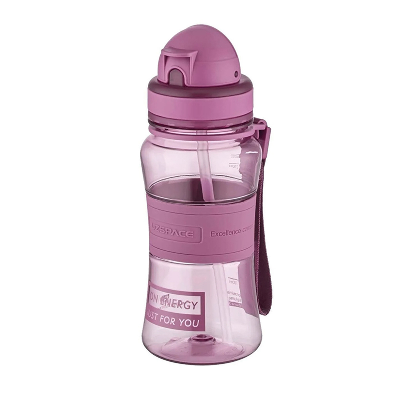 Uzspace Tritan Matara Pembe 440 ml - 1