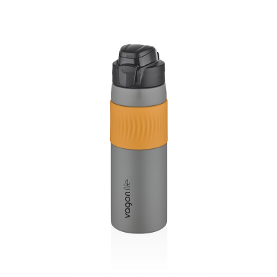 Vagonlife Çelik Termos Matara Gri 580 ml - VAGONLIFE