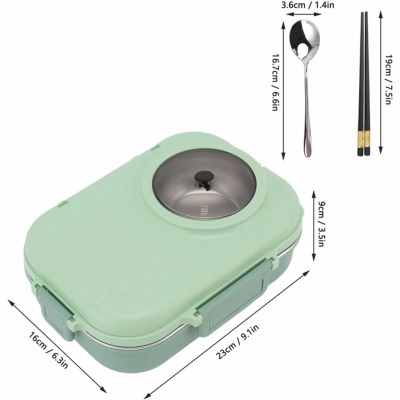 Vagonlife Lunchbox Yeşil 900 ml - 2