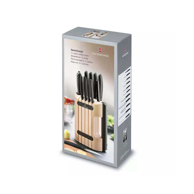 Victorinox 11 Parça Ahşap Blok Bıçak Seti - 2