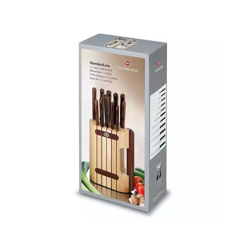 Victorinox 11 Parça Ahşap Blok Bıçak Seti - 3