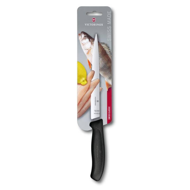 Victorinox Blisterli Fileto Bıçağı 20 Cm Siyah - 1