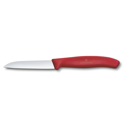 Victorinox Swiss Classic Düz Soyma Bıçak Kırmızı 8 cm - 1