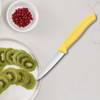 Victorinox Swiss Classic Düz Soyma Bıçak Sarı 8 cm - 3