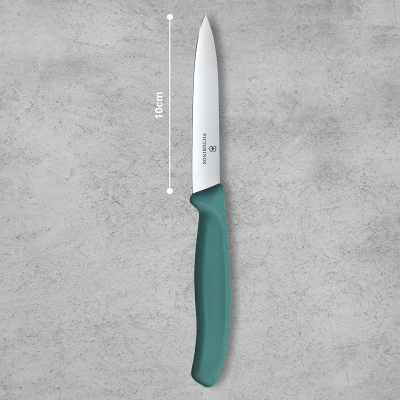 Victorinox Swiss Classic Düz Soyma Bıçak Yeşil 10 cm - 4