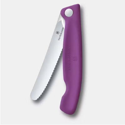 Victorinox Swiss Classic Katlanır Piknik Bıçak Mor 11 cm - 2