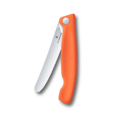 Victorinox Swiss Classic Katlanır Piknik Bıçak Turuncu 11 cm - 2