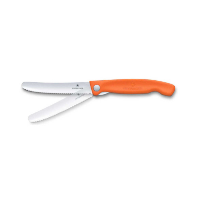Victorinox Swiss Classic Katlanır Piknik Bıçak Turuncu 11 cm - 3