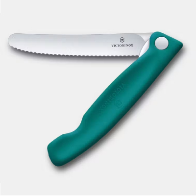Victorinox Swiss Classic Katlanır Piknik Bıçak Yeşil 11 cm - VICTORINOX