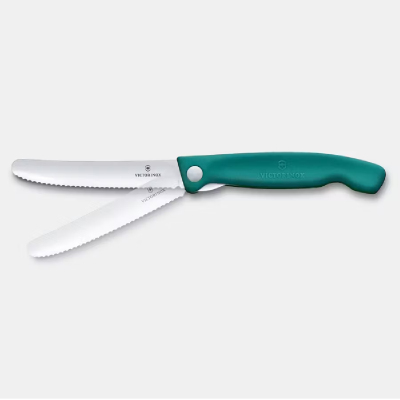 Victorinox Swiss Classic Katlanır Piknik Bıçak Yeşil 11 cm - 4