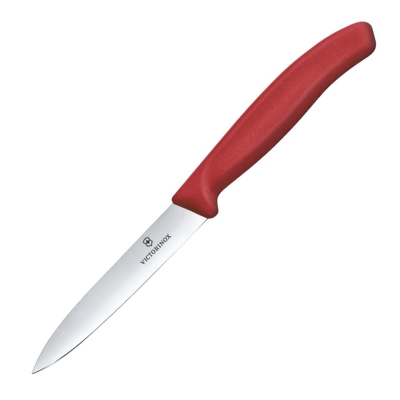 Victorinox Swiss Classic Sivri Düz Soyma Bıçak Kırmızı 10 cm - 2
