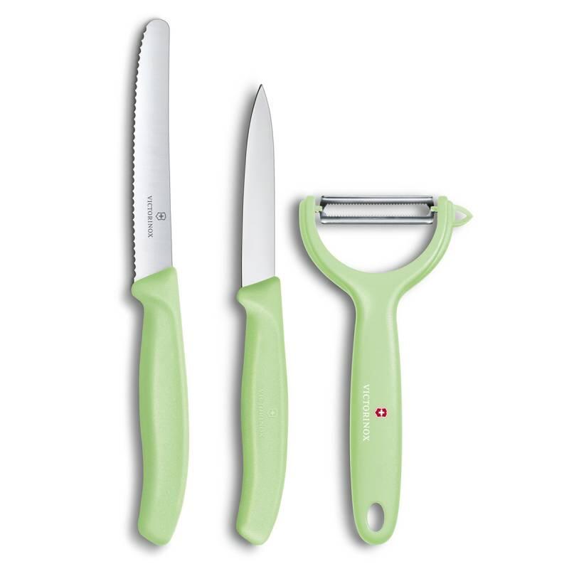 Victorinox Swiss Classic Soyma Bıçağı 2Li +Soyacak Set - 1