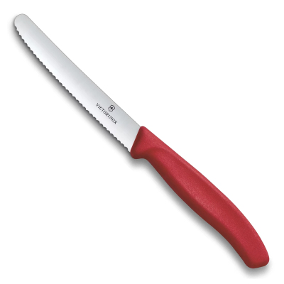 Victorinox Swiss Classic Tırtıklı Domates Bıçak Kırmızı 11 cm - 2