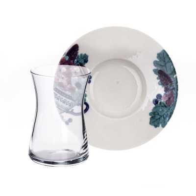 Yegane Cupid 12 Parça Çay Seti - TULU PORSELEN